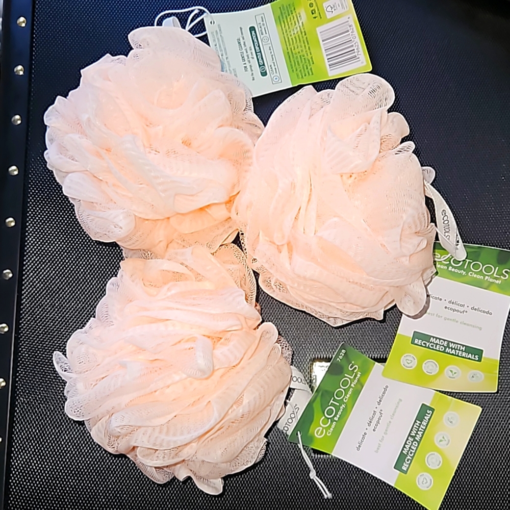 ECOTOOLS LOOFAH SPONGES EXFOLIATOR set of 3